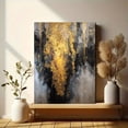 thumbnail image 6 of Abstract Gold Textured Canvas Print, Suitable for Living Room, Bedroom, Dining Room, Office, Hotel, Coffee Shop, 6 of 8