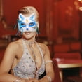 thumbnail image 4 of Kitsune Inu Boku Cat Cute Cosplay Half Masquerade, 4 of 5