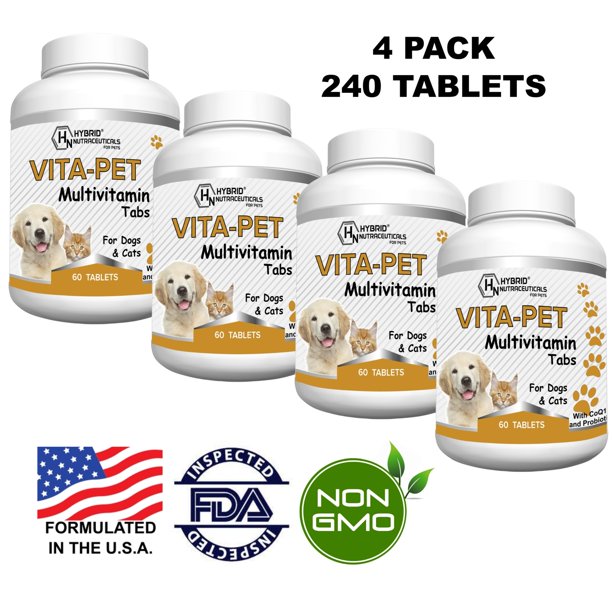 VitaPet Dog MultiVitamins Chewable, with EPA, DHA, Antioxidants