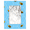 Blue, variant on Herdesigns Cute Bee 11x14 Photo Frame, Bee Wooden Picture Frame Fits 11x14in Photo, Wall Hanging or Tabletop Display