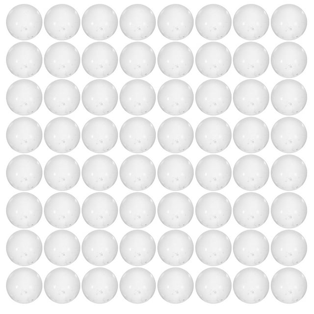 2000pcs mini bolas de vidrio transparente Bola de vidrio sólido Esfera de vidrio pequeño para laboratorio químico