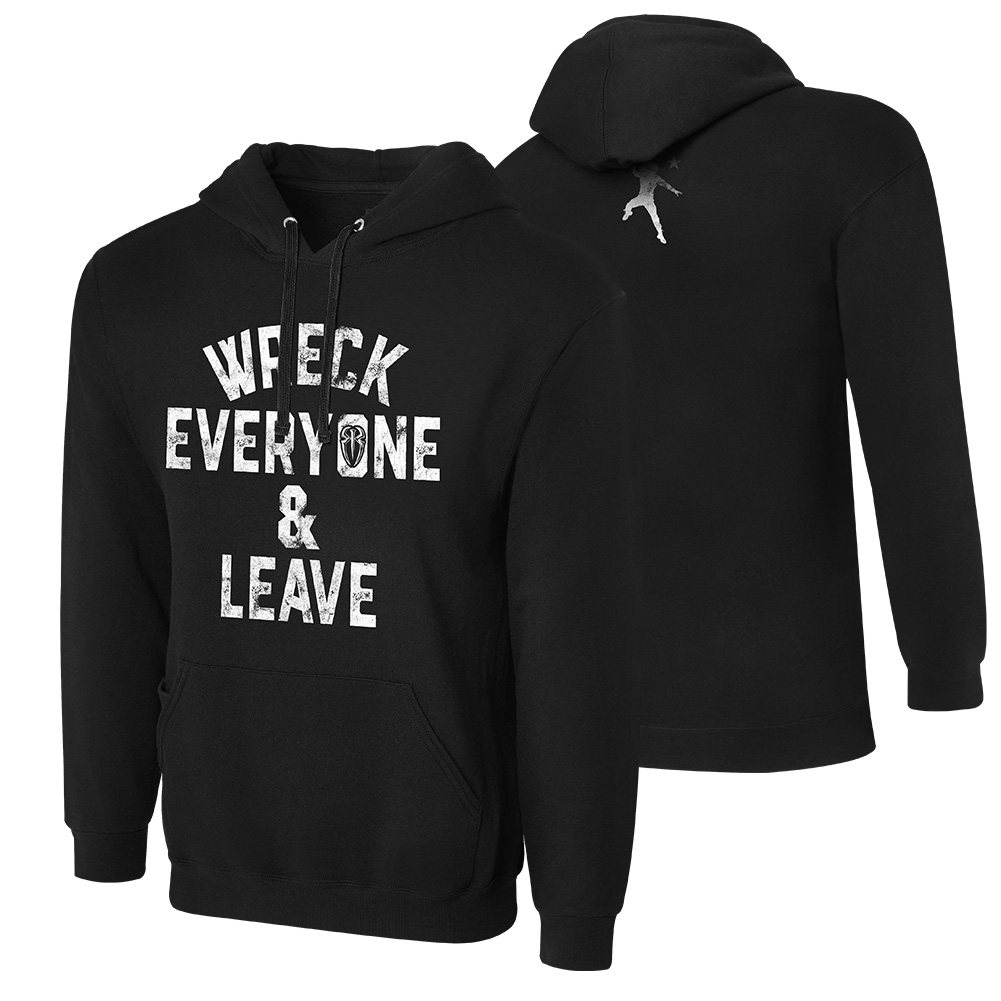 wwe logo hoodie