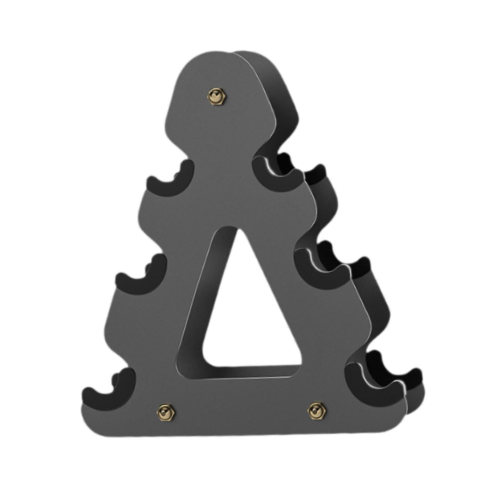 Baoblaze 3 Layer Dumbbells Rack Weight Stand AntiSlip Equipment Dumbbell Storage Shelf Weight Holder for Exercise Home Gym Men Workout