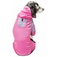 thumbnail image 3 of Pet Life ® Active 'Pawsterity' Mediumweight 4-Way-Stretch Yoga Fitness Dog Tracksuit Hoodie, 3 of 8
