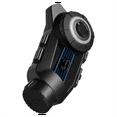 thumbnail image 1 of S3 Plus - Intercomunicador con Bluetooth para Casco de Motocicleta, Grabadora de Video 2K, Cámara de Tablero DVR, Compatible con para 6 Personas, Color Negro y Azul, 1 of 6