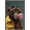 Barnwood Framed Version, variant on Ray Heere - Chimpanzee Blowing Bubble Wall Poster, 14.725" x 22.375"