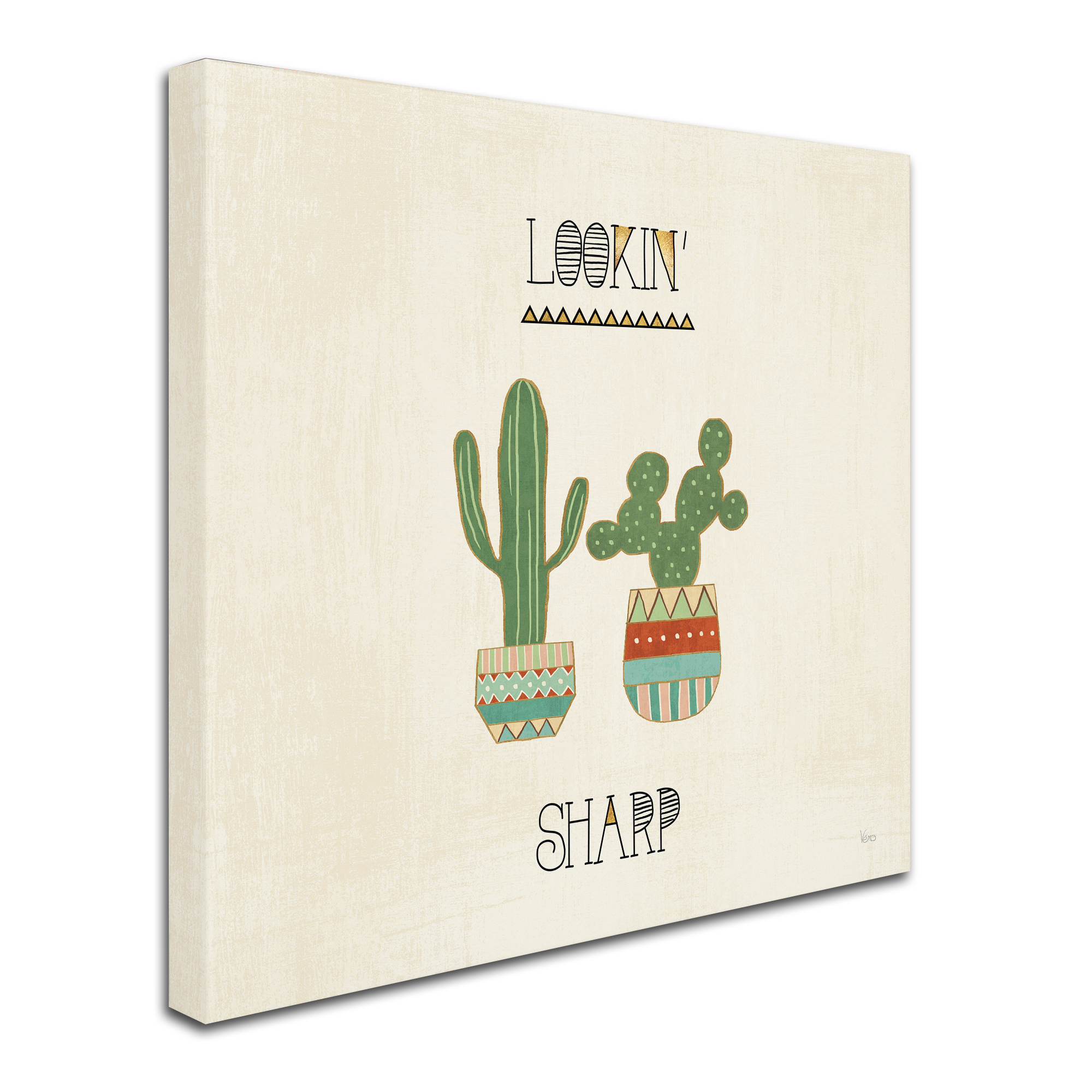 Trademark Fine Art 'Southwest Geo IX' Canvas Art by Veronique Charron