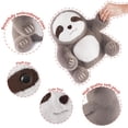 thumbnail image 4 of Peluche Niuniu Daddy de peluche Stuffed Sloth, 14 pulgadas y 1,6 kg de peso, 4 of 6