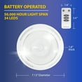 thumbnail image 2 of Luz de Techo Inalámbrica LED Bell and Howell, 2 of 7