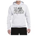 thumbnail image 2 of Wild Bobby,The Pugfather Funny Godfather Movie Logo Pug Parody, Father's Day, Unisex Graphic Hoodie Sweatshirt, White, 2XL, 2 of 3