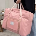 thumbnail image 5 of Vrorvz Foldable Travel Duffle Bag with Easy Carry Strap for Women and Girls Suit for Gym Sports Weekend Trips and As Item on Flights Lightweight Water Resistant, 5 of 8
