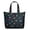 Astronaut, variant on Astronaut Rocket Print Weekender Bag Large Capacity Travel Tote with Outer Space Cosmos Theme, Lightweight Airplane Friendly for Women on the Go