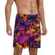 thumbnail image 2 of Fotbe Skull Pantalones Cortos de Pijama para Hombre, Ropa de Dormir, Pantalones de Pijama Cortos para Hombre-Large, 2 of 6