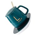 thumbnail image 3 of Cup Heater Set Ceramic Explosion Proof Delicate Coffee Mug with 55℃ Constant Temperature Heater for Home School 380ml, 3 of 4