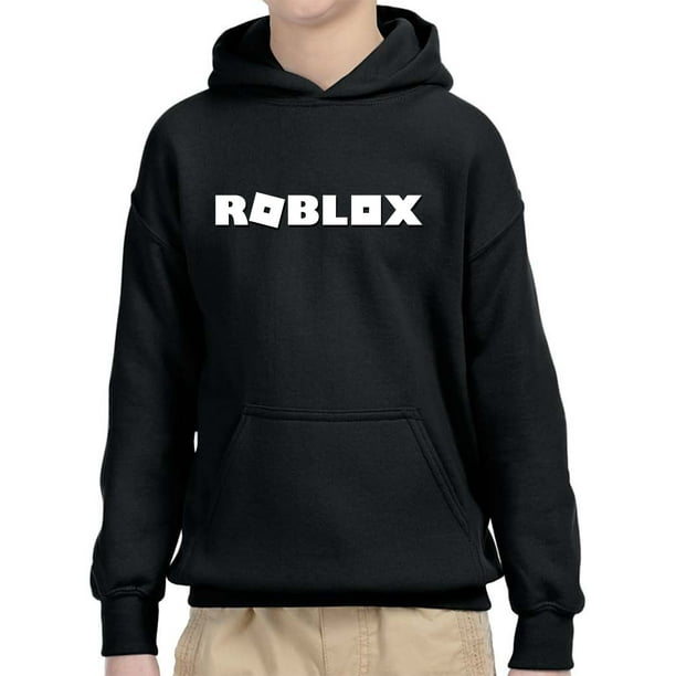 New Way New Way 923 Youth Hoodie Roblox Logo Game Accent
