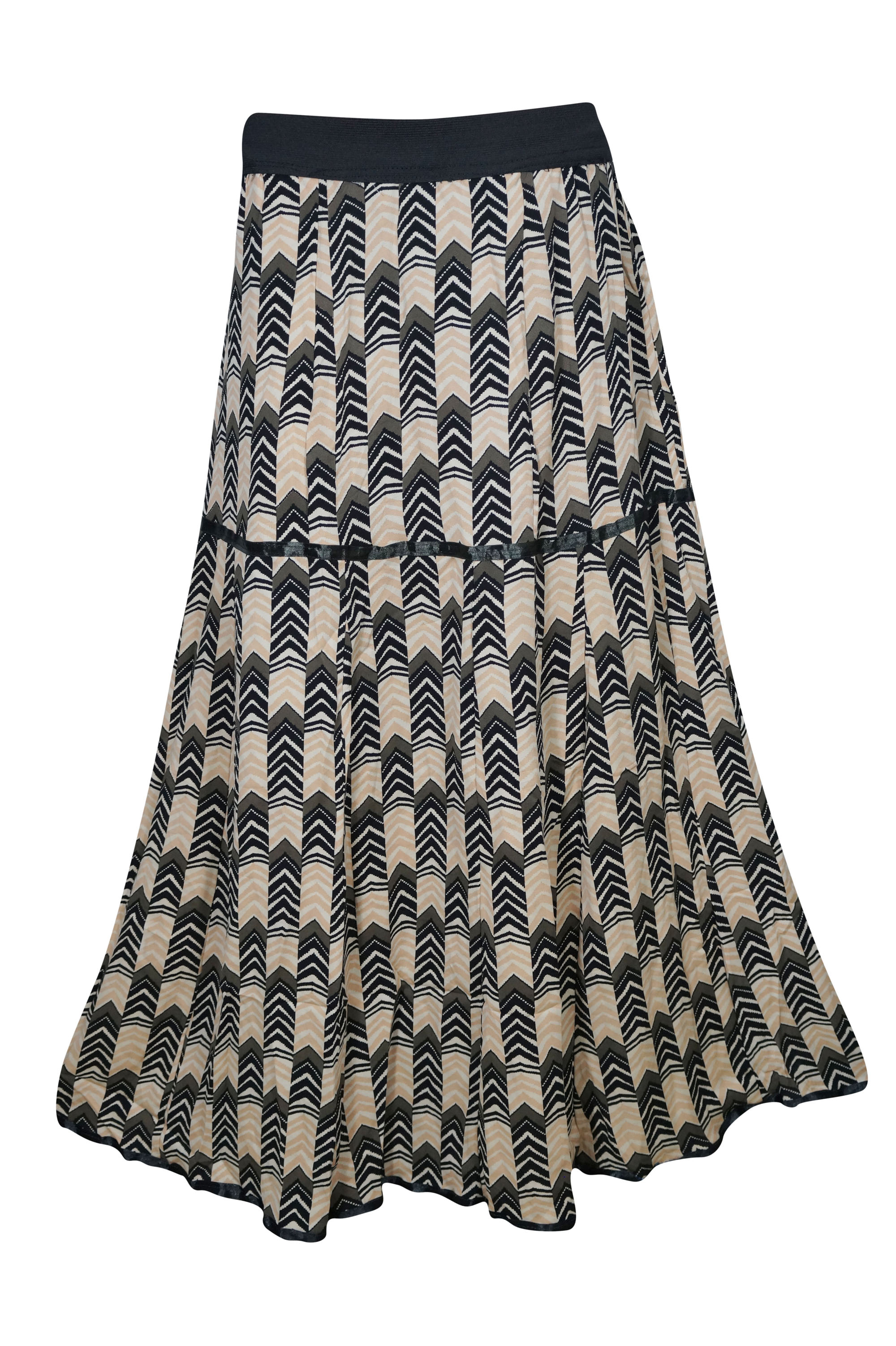 full flared long skirts