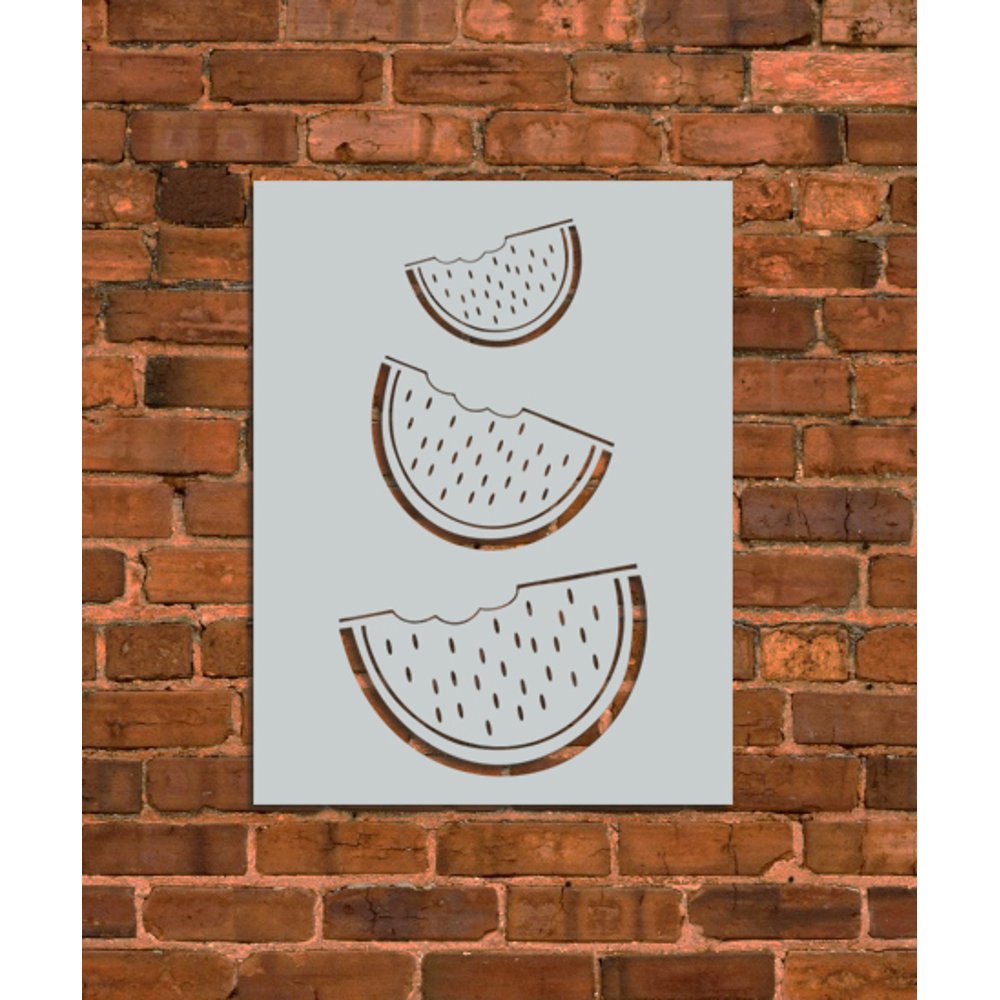 Watermelon Fruit Stencil
