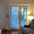 thumbnail image 3 of Lssam Spring Tension Rod Set Adjustable 26 to 39 Inch Small Curtain Rod No Drilling Expandable for Doors Windows 28 to 36 Inch, White, 1 Piece, 3 of 8