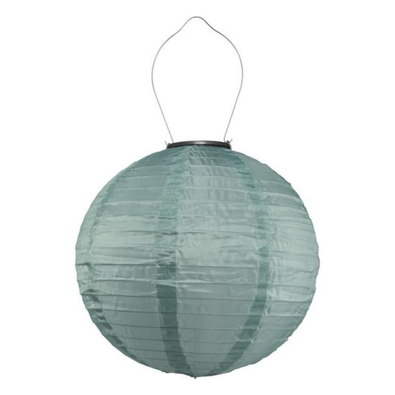 Allsop Home & Garden 32477 Soji Globe Festival Solar Lantern, Sage Green