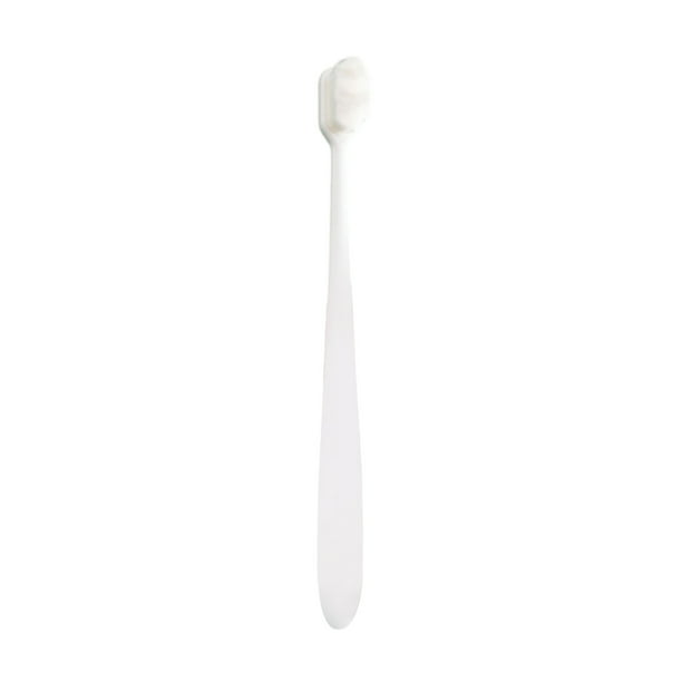 Cepillo De Dientes De Cerdas Suaves Con Nanotecnología, 10 000 Fibras Ultrafinas, Limpieza Suave Para Dientes Y Encías Sensibles, Mango Ergonómico Abs.,Vsgery