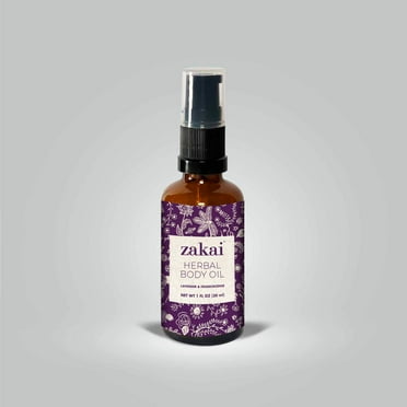 Lavender  Frankincense Herbal Body Oil 1 fl oz