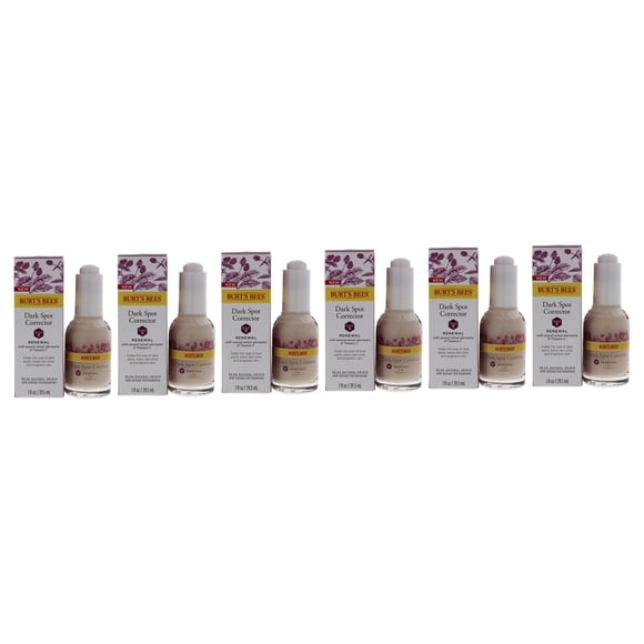 Dark Spot Corrector by Burts Bees for Unisex - 1 oz Corrector - Pack of 6