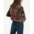 thumbnail image 4 of PUWEI Women's Cropped Puffer Vest Zip-up Stand Collar Padded Gilet Sleeveless Outwear with Pockets, 4 of 7