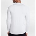 thumbnail image 3 of Nike Men's Pro Fitted Long Sleeve Training Top (White, M), 3 of 5
