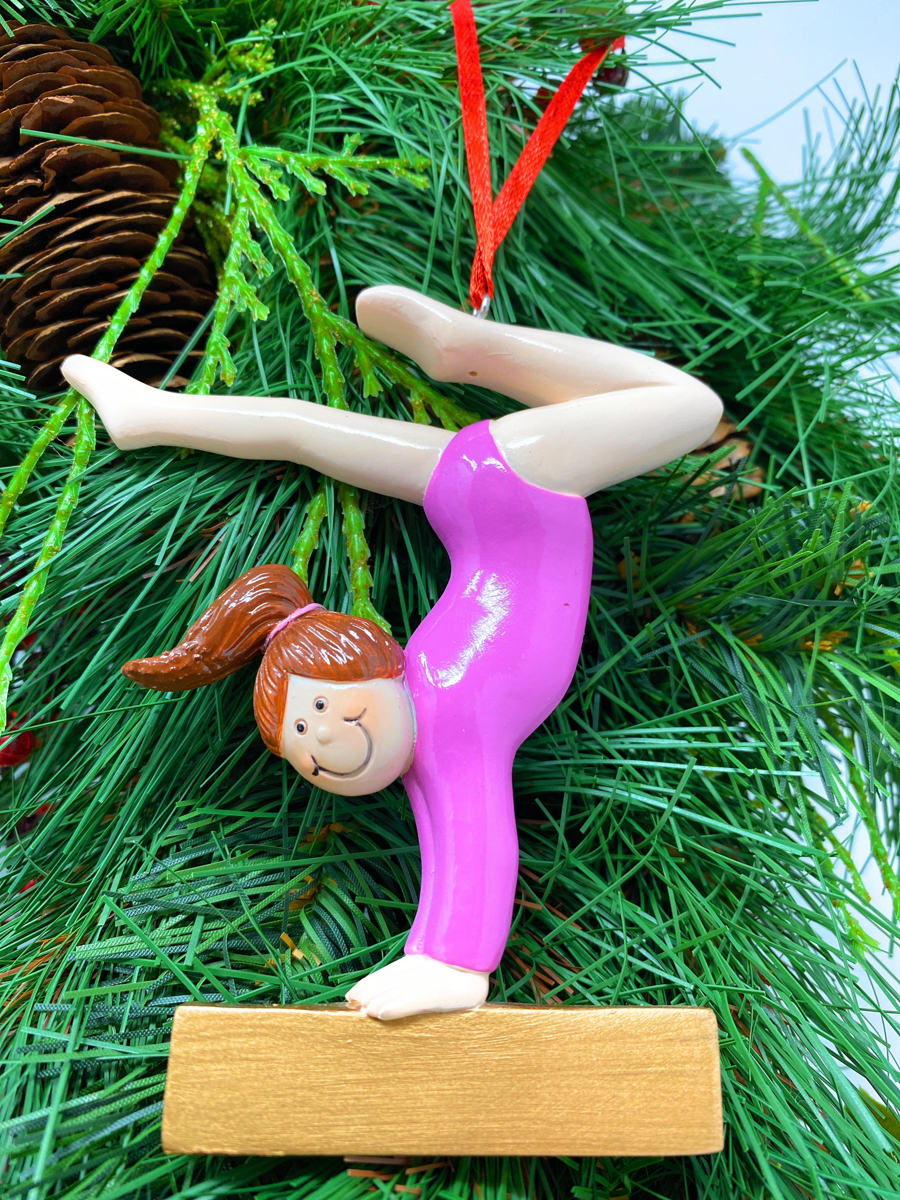 Christmas Tree Ornaments Gymnastics Tree Ornament Leotard Girl Coach