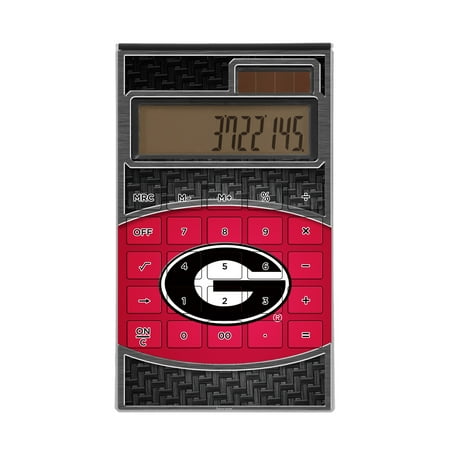 Georgia Bulldogs Desktop Calculator NCAA