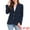 Dark Blue, variant on Women's Business Casual Single Breasted Jacket Office Suit M Dark Blue
