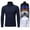 04# Black, variant on Thermal Turtleneck Tshirt for Men Lightweight Slim Fit Comfort Knitted T-Shirts Long Sleeve Fall Daily Tops Royal Blue L