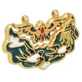thumbnail image 1 of Colgante de cerradura retro chino, cerradura de paz retro china, colgante de cerradura artesanal colorido, colgante de cerradura de porcelana esmaltada, diseño elevado, 1 of 13