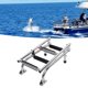 thumbnail image 5 of Escalera Extraíble De Pontón, Escalones Ovalados Ajustables, Escalera Ergonómica Plegable De 4 Peldaños Para Barcos, Montaje En Popa Para Yates ANGGREK Otros, 5 of 8