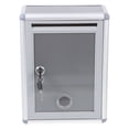 thumbnail image 1 of MasteelfCA Office Suggestion Box Letter Box Metal Mailbox Cards Post Box for School Office, 1 of 7
