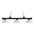 thumbnail image 2 of Z-Lite 200-3OB-WM16- 3 Light Billiard Light Olde Bronze Steel  Glass, 2 of 2
