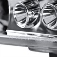 thumbnail image 2 of Spec-D Tuning 2LHP-XTE05-TM Chrome Projector Headlight (Halo Led), 2 of 9