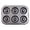 Black1, variant on 6/12 Cavity Nonstick Donut Pans For Baking Upgraded Deepened Tray And Cake For Oven Steel Donut Baking Pans Oven Up To 450F Easy To Clean Cake Mould For Baking Steel Small Cookie Sheet 9x13 Stainless