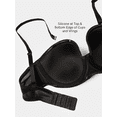 thumbnail image 6 of Joyspun Women's Multiway Strapless Balconette Bra, Sizes 34B to 42DD, 6 of 8