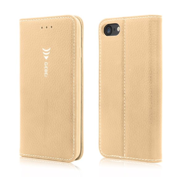 For iPhone 8 7 Case For iPhone SE 2022 4.7" Phone Case SOATUTO Leather Luxury Classic Folio Book Case with Stand Card Slots Magnetic Closure Case for Apple iPhone 7 8 iPhone SE 2020 4.7 inch - Gold