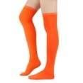 thumbnail image 2 of Halloween 1 pair Women's Thigh High Socks, Polyester Non-Transparent Over-the-Knee Stockings, Halloween Style Stretchy Socks for Cosplay and Party Wear, 2 of 6