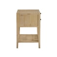 thumbnail image 5 of Comfort Pointe Shoreham 1-drawer Natural Finish Wood Nightstand, 5 of 9