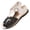 Beige, variant on Women's Suede Flats Bow Retro Slip On British Style Casual New Beige 41