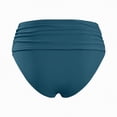 thumbnail image 6 of HCNTES Women's Plus Size High Waisted Bikini Bottom Full Coverage Swim Bottom Bathing Suit Bottom(Navy,XL), 6 of 6