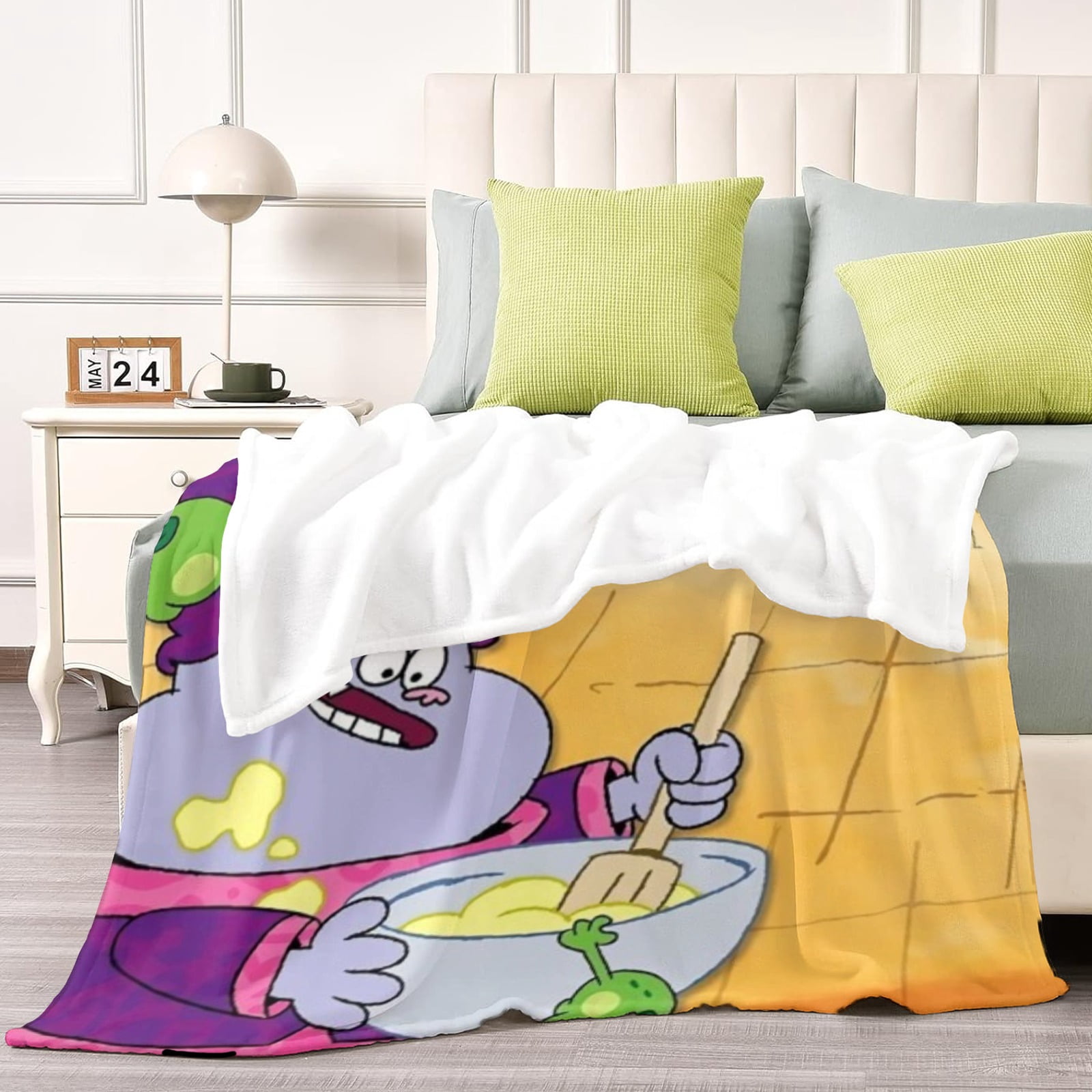 CHOWDER Throw Blanket Gifts for Fans Lover Girls Boys Women Present Hoodie Him Bed 60"x80"
