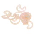 thumbnail image 4 of 10 Colgantge Forma de Pendiente Acrílico DIY Pendientes Arete Colla, Joyas de Moda Rosado Yinane Colgantes de los encantos de acrílico, 4 of 8