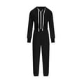 thumbnail image 4 of Usmixi Womens Tracksuits Set Sports Coat 2 Piece Outfit Set for Women Zipper Drawstring Hooded Sweatshirt Coat and Jogger Pant Lounge Sets Sweatsuits Set with Pocket Fall Saving, 4 of 6