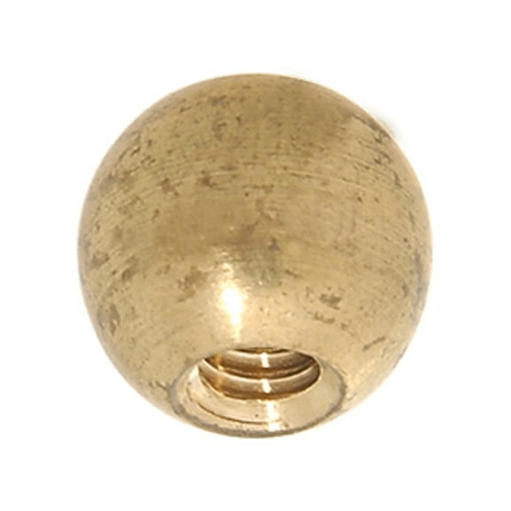 B&P Lamp® 5/8" Dia., Brass Ball, Tap 1/4-20F