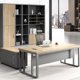 thumbnail image 3 of Computer Conference Office Desk Storage Monitor Art Organizer Drawers Office Desk Luxury Mesa De Escritorio Modern Furniture My Lux Decor Round, 3 of 10