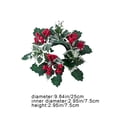 thumbnail image 3 of Halloween Table Decorations New Candlestick Decoration Wreath Table Candle Decoration Props Simulation Flower Table Candle Table Flower Flowers for Decoration, 3 of 6